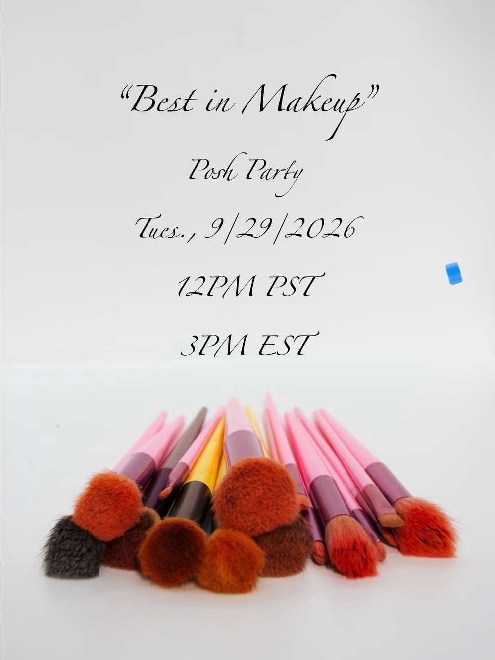 “Best in Makeup” Posh Party Co-Host Tues., 9/29 12PM PST/ 3PM EST